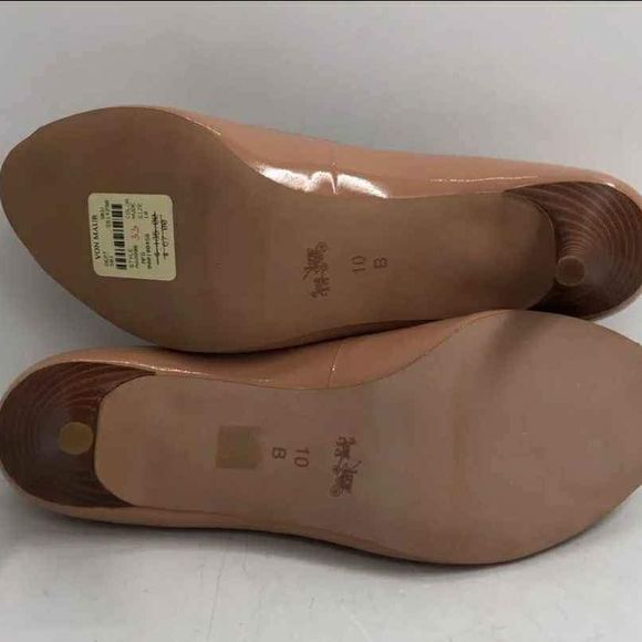 NEW Coach Designer Delilah Peep Toe Kitten Mini Heels - Size 10 B - Picture 9 of 10
